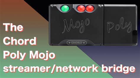 Notes for debian stretch and buster. Chord Poly streamer/network bridge for Mojo - YouTube