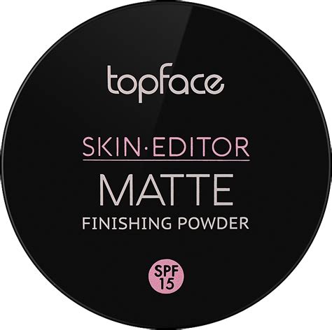 Topface Skin Editor Matte Powder Kompakt Púder Makeuphu