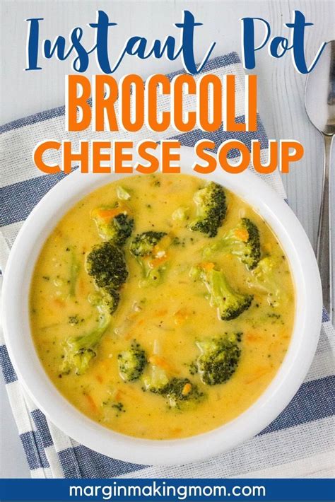 Skip The Velveeta And Make This Instant Pot Broccoli Cheese Soup I Use