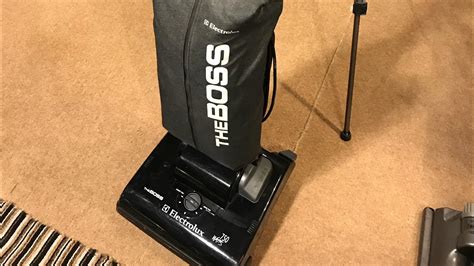 electrolux the boss american softbag upright vacuum cleaner unboxing and quick demo youtube