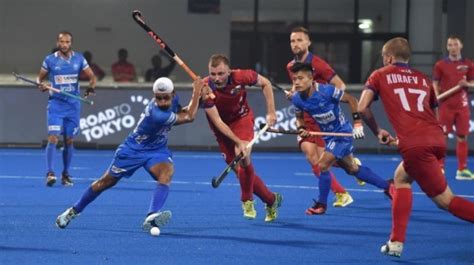 Ice hockey, game between two teams, each usually having six players, who wear skates and compete on an ice rink. Olympic Hockey Qualifier: Mandeep brace helps India beat ...