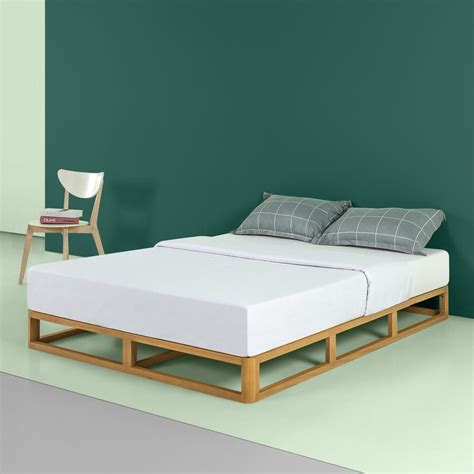 Zinus Wood 8 In Twin Platforma Bed Frame Hd Wdbf 8t Bed Frame