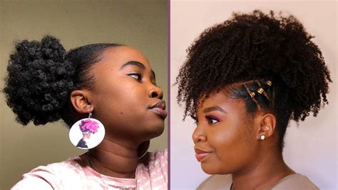 14 Puff Hairstyles For Natural Hair Youtube