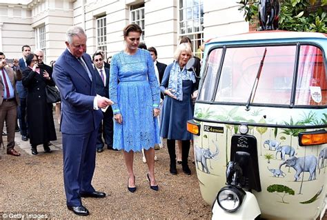 The Royal Rickshaw Prince Charles And The Duchess Of Cornwall Launch