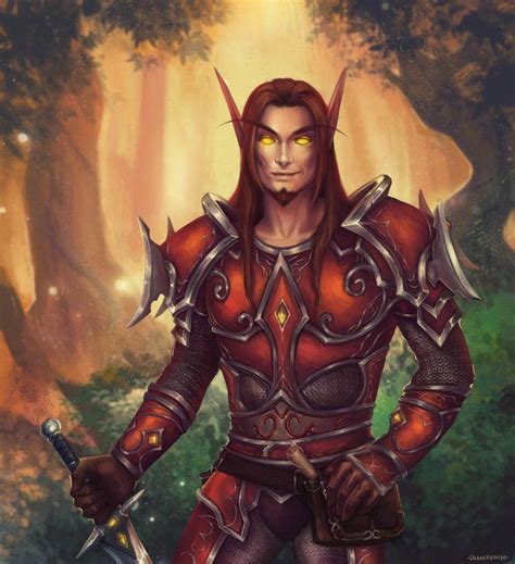 Artstation Kyrael Oxana Reshetina World Of Warcraft Characters