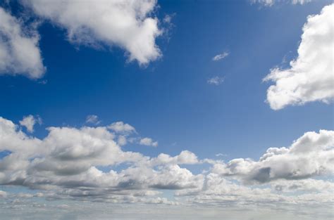 Blue Sky With Clouds Free Stock Photo Public Domain Pictures