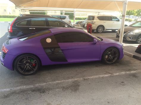 Noice Purple Audi R8