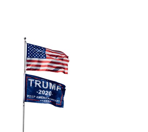Usa Flag And Trump Flag Transparent Backgroundpng Get Your Free