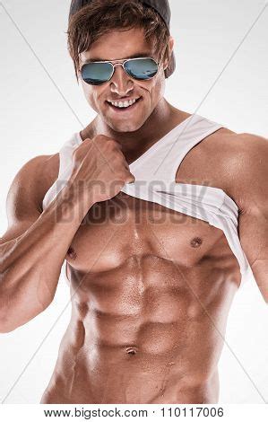 Sexy Muscular Fitness Image Photo Free Trial Bigstock