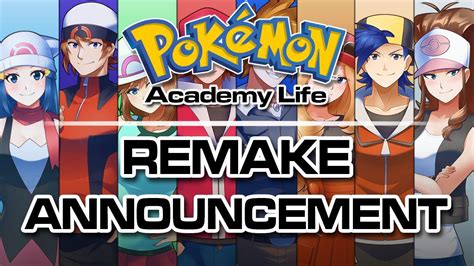 Pokémon Academy Life Remake Announcement Youtube