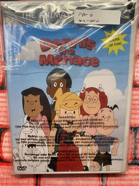 Dennis The Menace The Animated Series 2 Discs New Sealed Excellent Bn
