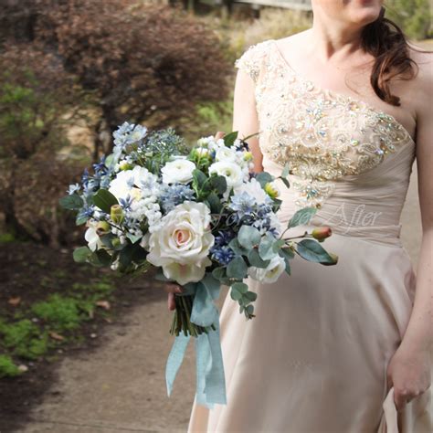 Mixing silk and real blooms for your wedding is the perfect way to have the glamour without the challenges some blooms offer. Gorgeous Artificial Bridal Bouquets & Packages - Flowers ...