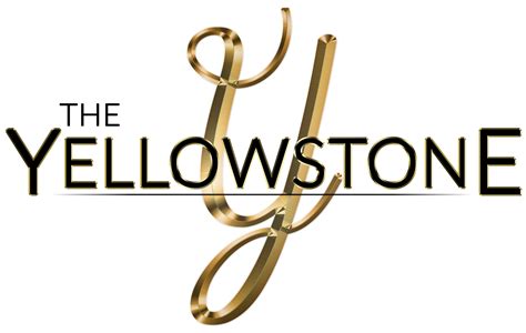 The Yellowstone Logo_Gold on White | The Yellowstone Restaurant png image