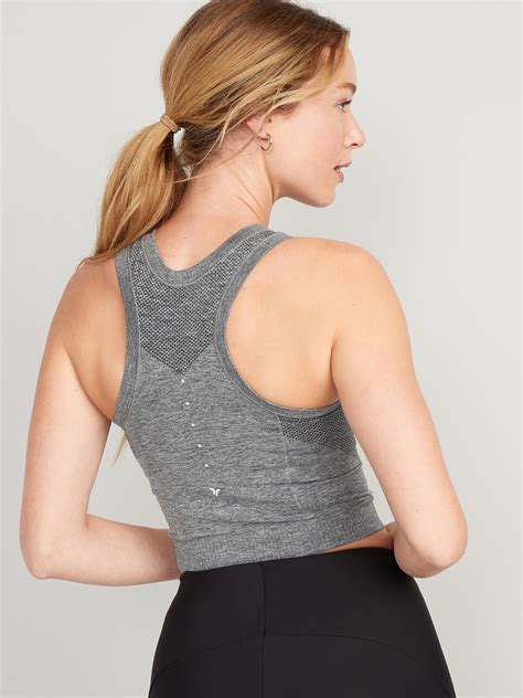 Seamless Performance Racerback Tank Top For Women Old Navy