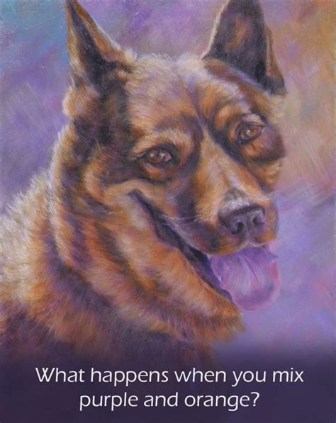 Green, orange, and purple, etc. When You Mix Purple and Orange, What Happens ...