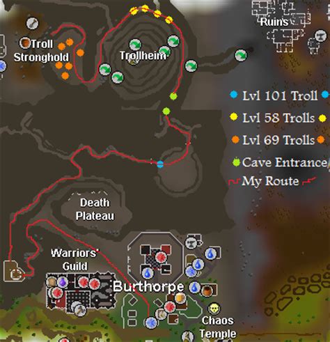 For the monster encountered during troll invasion, see mountain troll (troll invasion). Troll Stronghold | Old School RuneScape Wiki | FANDOM powered by Wikia