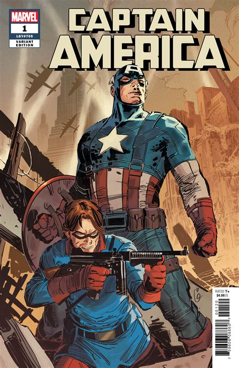 Marvel Reveals New Captain America 1 Variant Art By Ron Garney