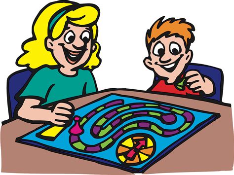 Unplug And Play Board Games Of All Sorts Bring Your Cartoon Clipart