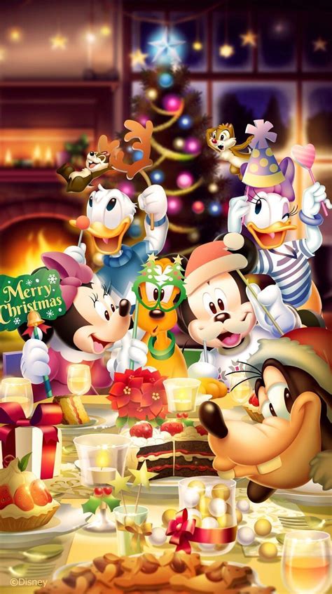 Christmas Minnie And Mickey Wallpapers Wallpaper Cave