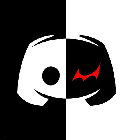 Discord computer servers teamspeak, discord icon, video game, smiley, online chat png. Monokuma Discord Icon (made by me) : danganronpa