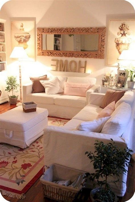 22 Beautiful Shabby Chic Farmhouse Living Room Decor