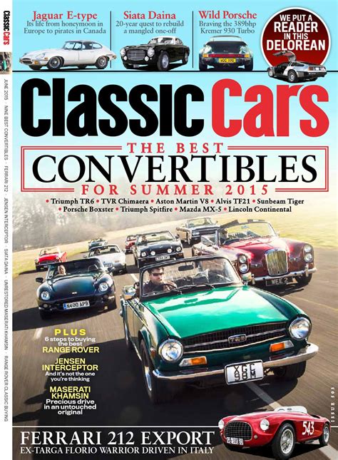 Classic Cars Magazine June Issue By Classic Cars Magazine Issuu