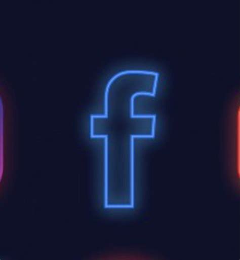 Free Download Facebook Neon App Icon Wallpaper Iphone Neon Neon