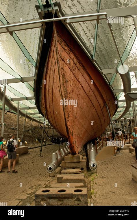 Bow Of Ss Great Britain Steamship Museum Stock Photo Alamy