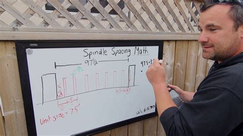 Railing Spindle Spacing Deck Baluster Spindle Spacing Calculator