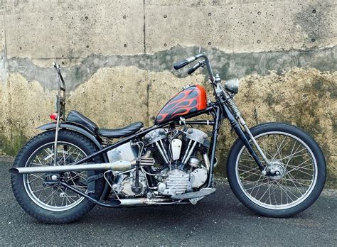 Hell Kustom Harley Davidson Knucklehead By Duas Caras Cycles