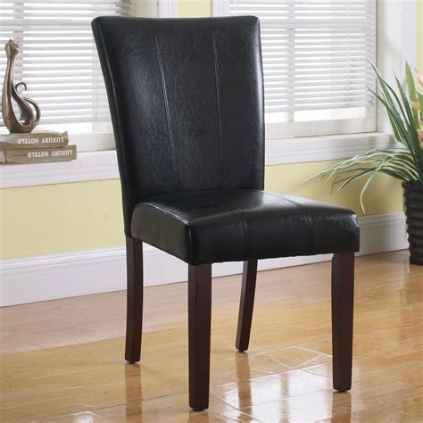 Best Master Furniture S Upholstered Faux Leather Dining Side Chairs