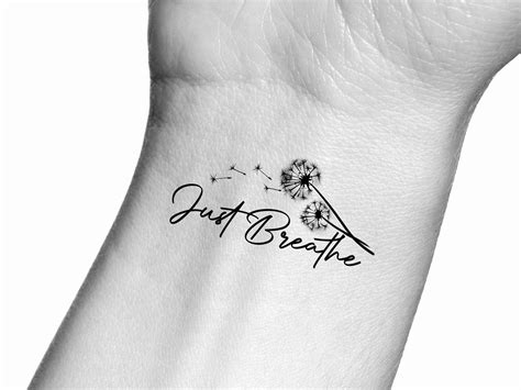Discover 61+ just breathe wrist tattoo latest - in.cdgdbentre