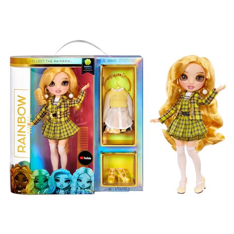 Buy Rainbow High Marigold Hair And Clothes Fashion Doll With 2 Complete Mix And Match Outfits