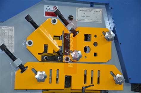 China Q35y 16 Steel Sheet Metal Hole Punch And Profile Shear Machine
