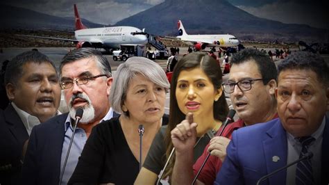 Congresistas De Arequipa Semana De Representación Con Sabor Amargo