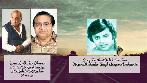 We don't have a biography for vipin sudhakar. Sudhakar Sharma - Song - Tu Meri Duki Main Tera | Singer ...