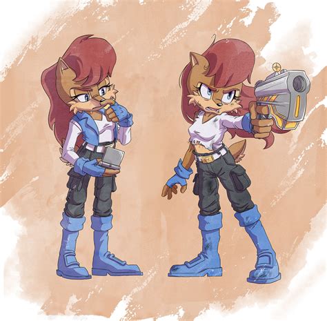 Comm Sally Redesign By Pesky Pincushion On Deviantart