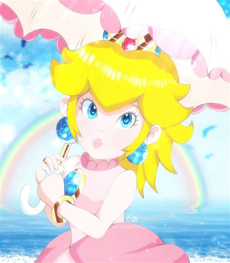 Mario Princess Peach Sunshine Ver By Corpsesyndrome On Deviantart