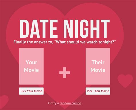 You can watch random movie trailers instantly, no need to login. Date Night: Never Disagree on a New Movie Again (with ...