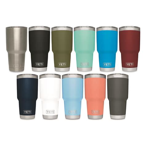 Yeti Colored Rambler Tumbler With Magslider Lid 30 Oz 699008
