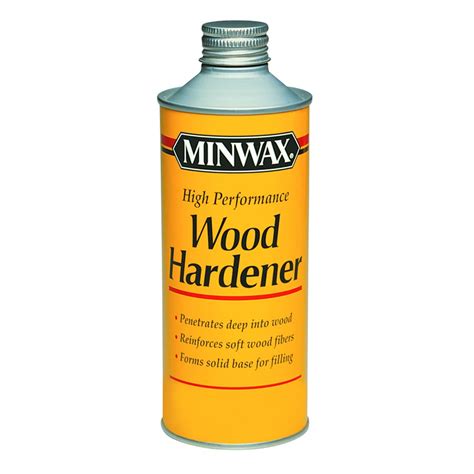 Minwax Wood Hardener 16 Fl Oz Clear Wood Filler At