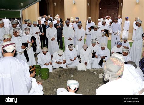 In This Photo Made Available By Oman News Agency Omani Officials Pray