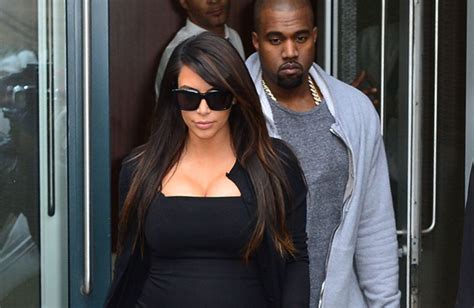 Kim Kardashian Snapped For The First Time Since Giving