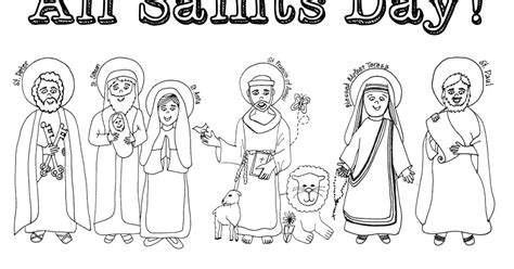 All saints day coloring pages free download all saints day coloring pages to print out. Look to Him and be Radiant: 12+ Ideas for Celebrating All Saints Day