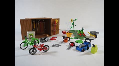 Playmobil Set 6558 Tool Shed With Garden Playmobil Plus Review