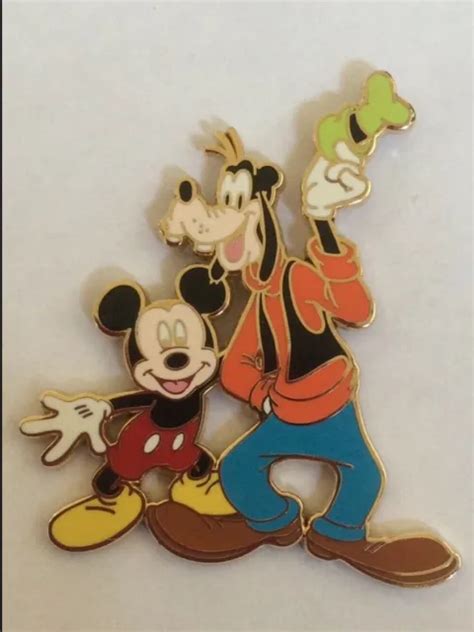 Disneys Mickey Mouse And Goofy Pin 1000 Picclick
