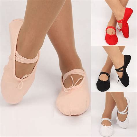 New Practice Ballet Shoe Ballet Dance Shoes 2 Colors For Girl Latin