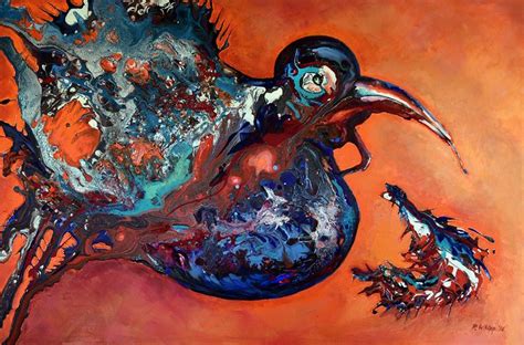 Fright Or Flight By Patrycja Whipp Paintings For Sale Bluethumb