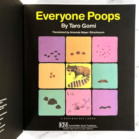 Everyone Poops By Taro Gomi Us First Edition 1993