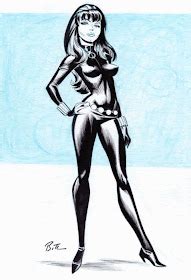 Fashion And Action The Black Widow Bruce Timm Art Gallery My XXX Hot Girl